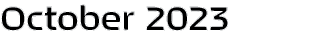 October 2023