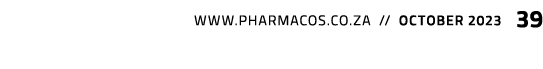  www.pharmacos.co.za // october 2023 39