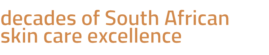 decades of South African skin care excellence 