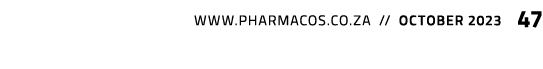  www.pharmacos.co.za // october 2023 47