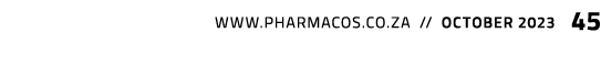  www.pharmacos.co.za // october 2023 45