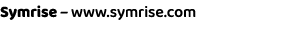 Symrise – www.symrise.com
