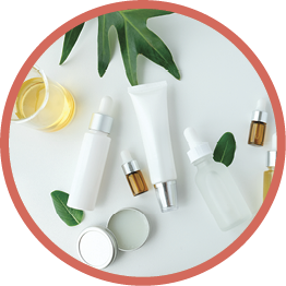 cosmetic nature skincare and essential oil aromatherapy .organic natural science beauty product .herbal alternative medicine . mock up.