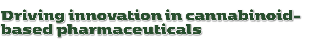 Driving innovation in cannabinoid based pharmaceuticals