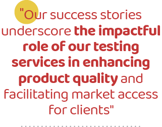 \“Our success stories underscore the impactful role of our testing services in enhancing product quality and facilita...