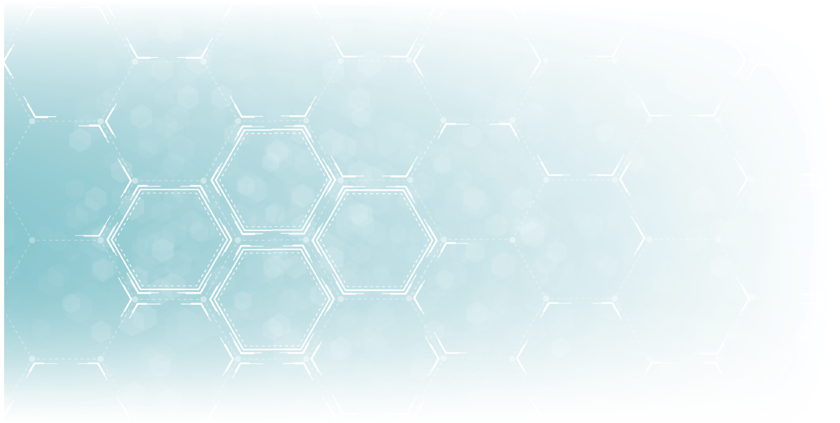 Background of hexagon geometric white blue pattern bright. healthcare medical and technology background.Graphic digital science concept design.