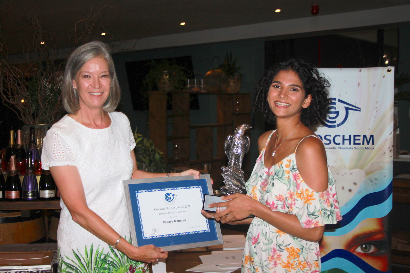 Coschem students prize giving dinner 2021