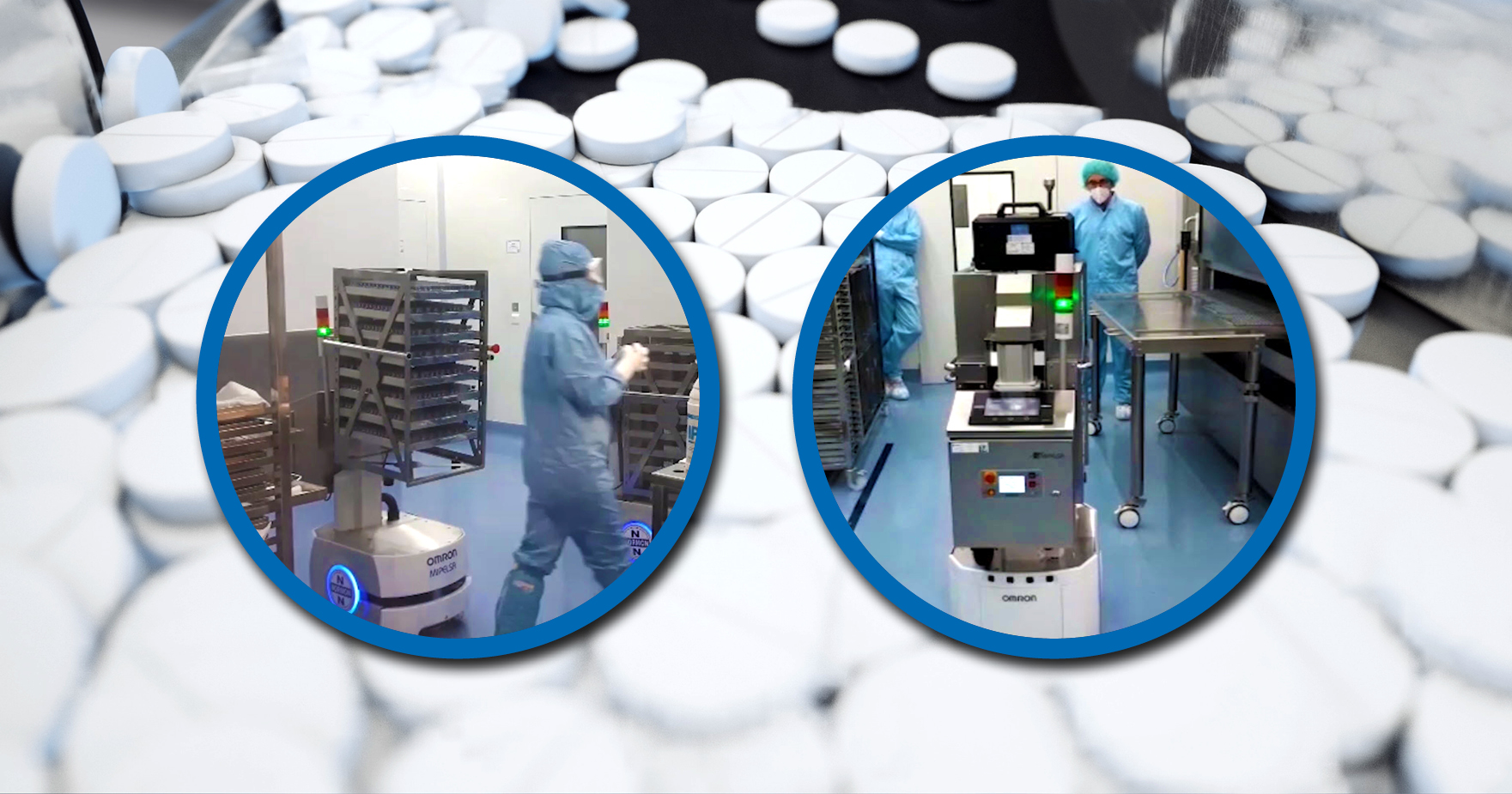 Omron’s mobile robots deliver autonomous materials handling in critical areas