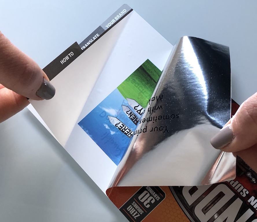 Multi Dex label takes peel and read concept to next level