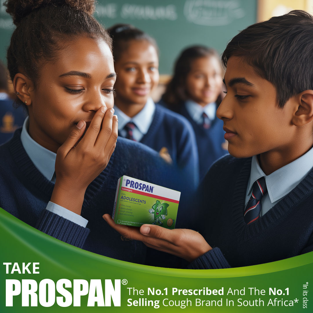 Prospan Lozenges for teen cough relief