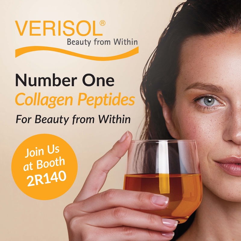 VERISOL® Bioactive Collagen Peptides at in-cosmetics global