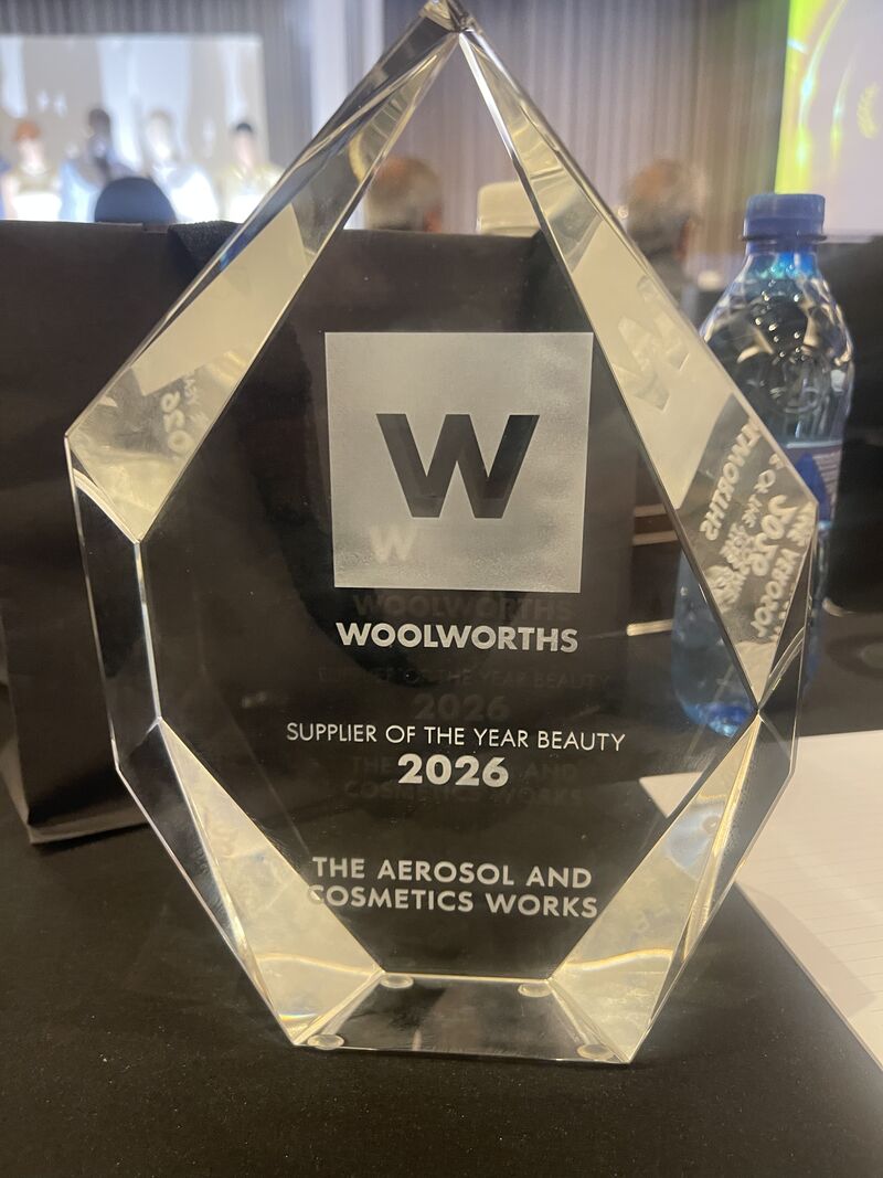 ACW named Woolworths Supplier of the Year – Beauty 2026